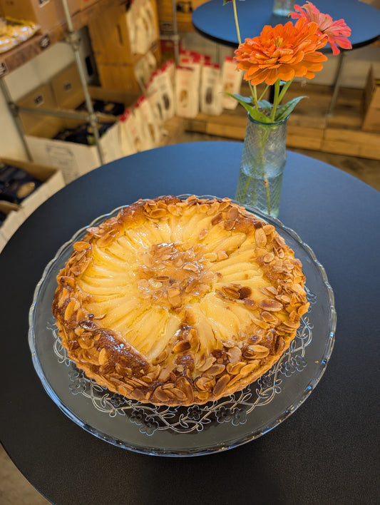 Thanksgiving Pear Tart