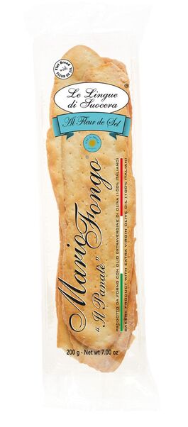 Mario Fongo Lingue di Suocera Crackers, 200 g