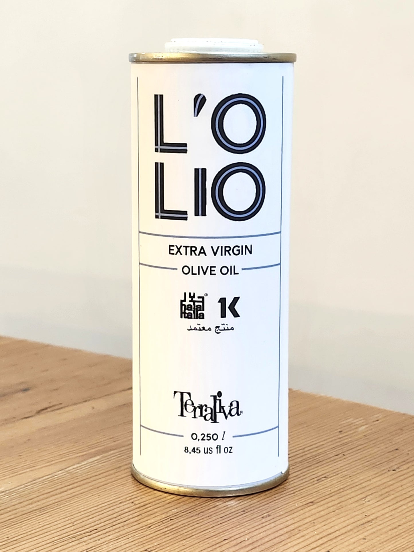 Terraliva White Tin Olive Oil