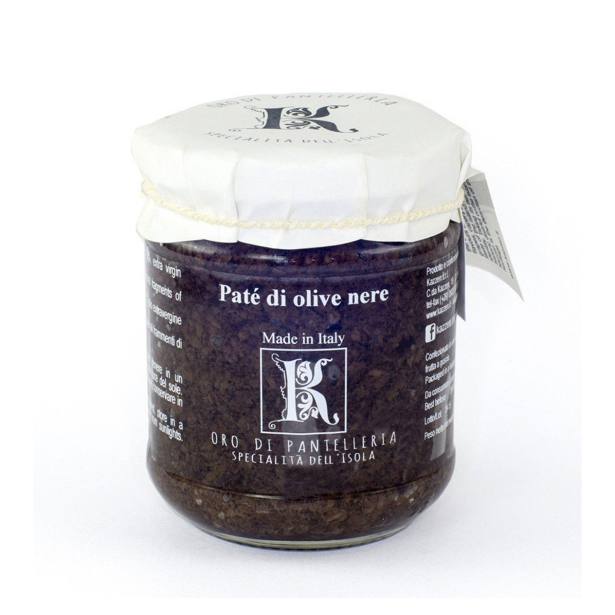 Kazzen Black Olive Pâté, 190 g