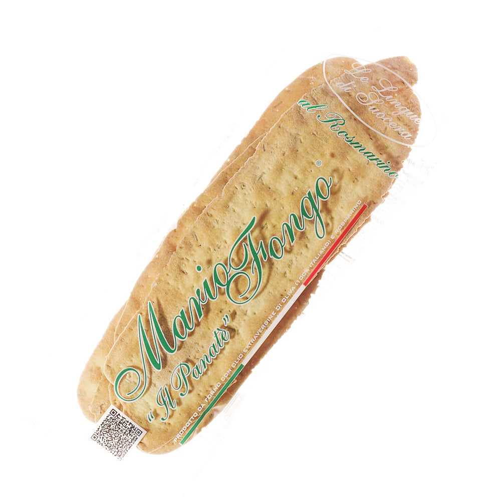 Mario Fongo Lingue di Suocera Crackers, 200 g