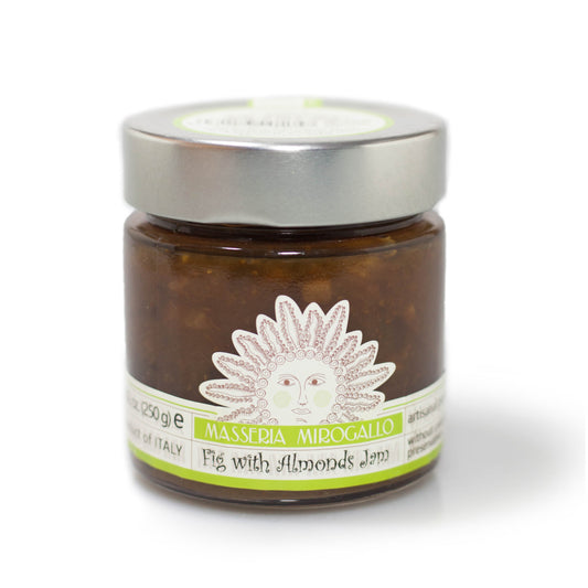 Mirogallo Fig Almond Jam, 250 g